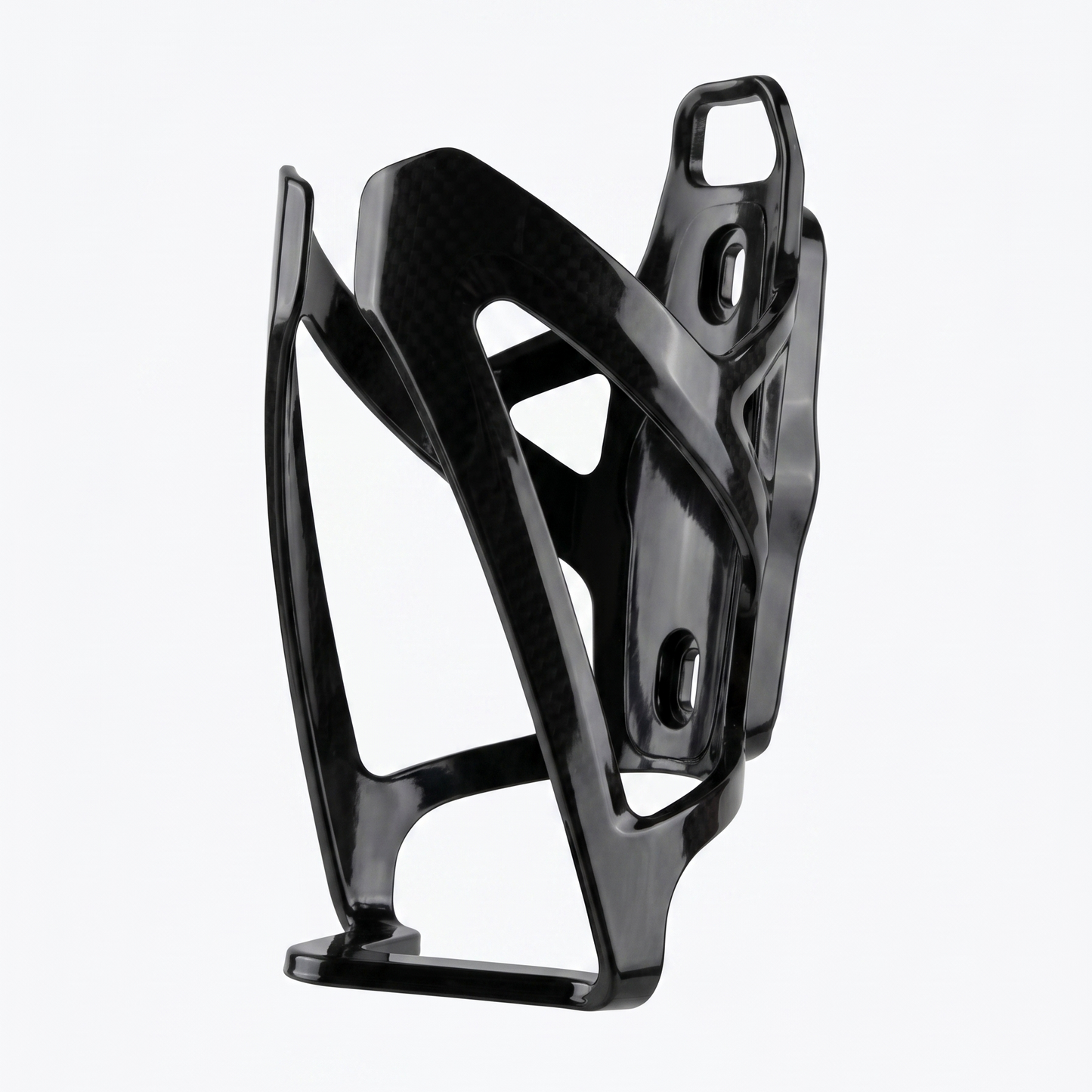 Tracedwn hidden bike tracker water bottle cage mounted on a bike frame